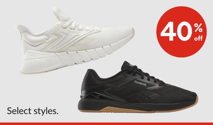 Reebok Shoes 40% off