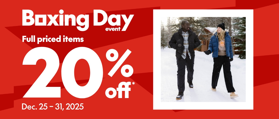 Full priced items 20% off*