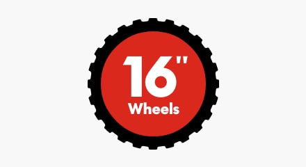 16" Wheels