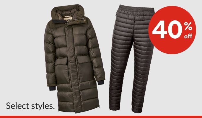 WOODS Winter Insulated Jackets & Pants 40% off