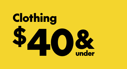 Clothing $40 & Under