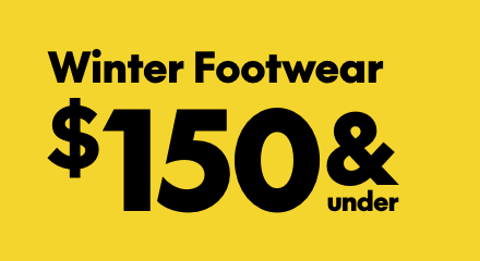 Winter Footwear $150 & Under