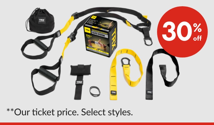TRX Fitness Systems and Training Mat 30% off**