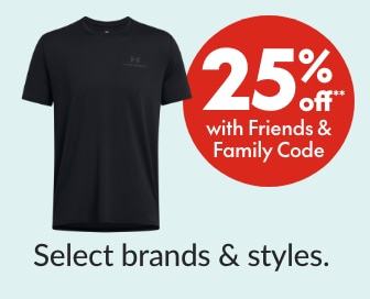 25% off** Athletic Clothing