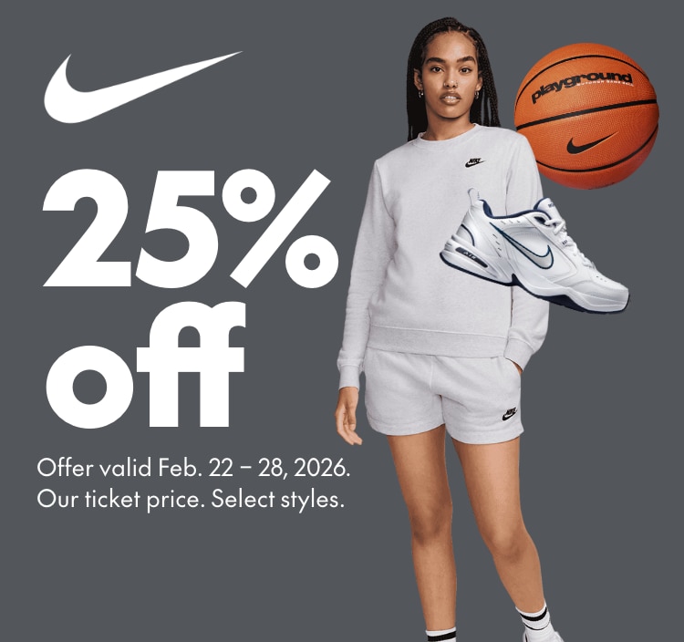 Nike 25% Off*