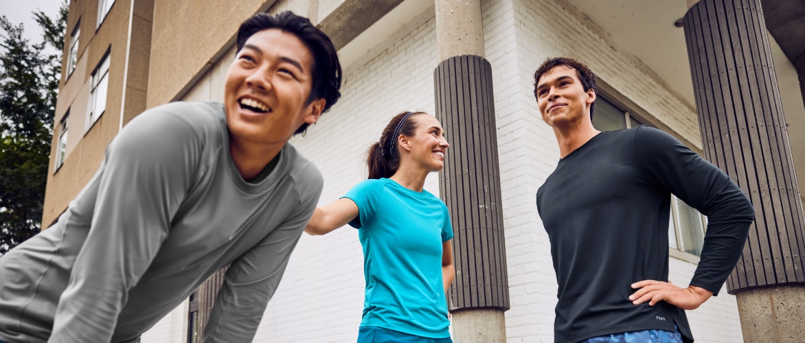 Always stay one step ahead Whether your goal is to run one kilometre or 100, find your new go-to running shoes, apparel admd accessories here.