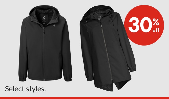 Ripzone Rainwear 30% off
