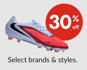 Select Cleats 30% off