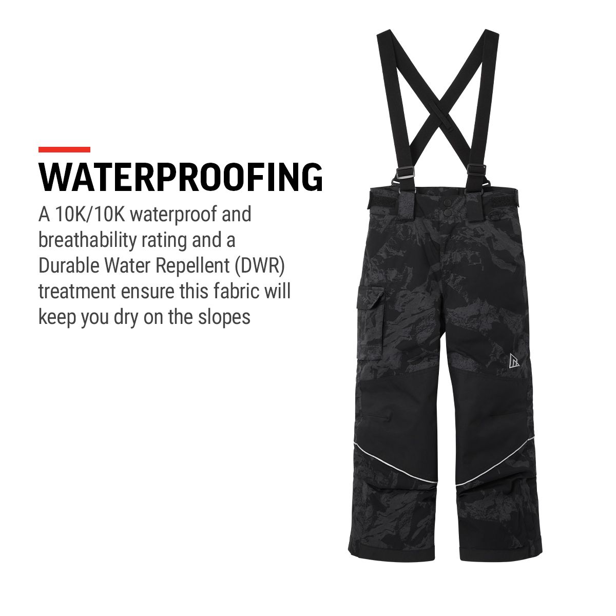 Ripzone Kids' Cascade Insulated Pants