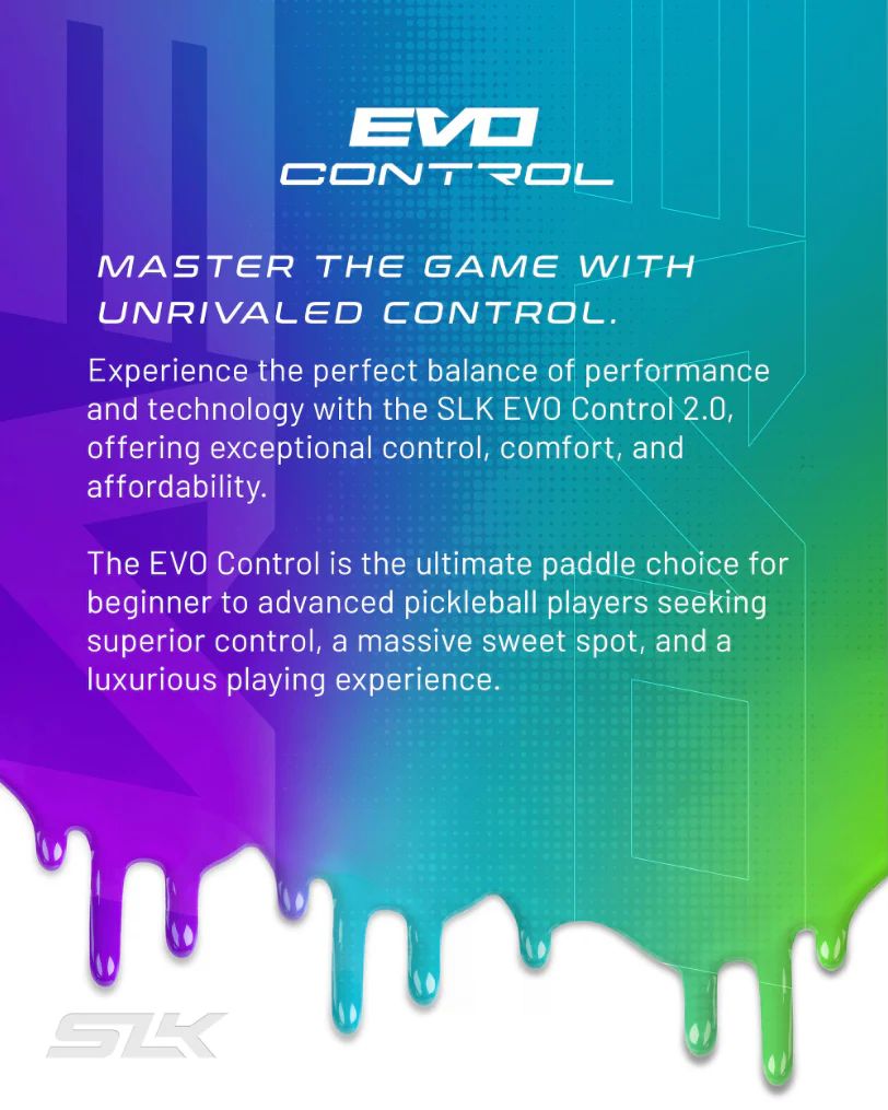 Selkirk SLK EVO Control 2.0 XL Senior Pickelball Paddle