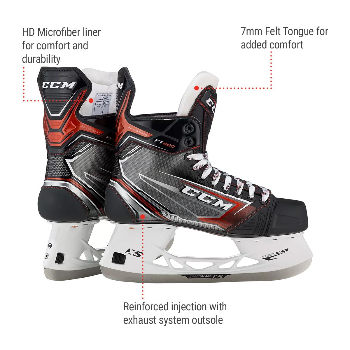 CCM Jetspeed FT460 Senior Hockey Skates