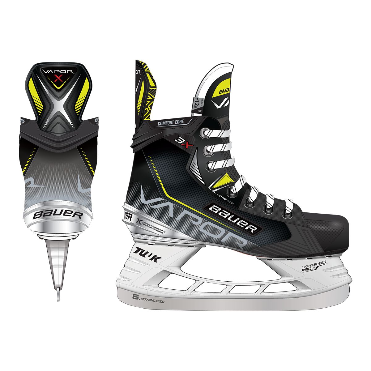 Bauer Vapor 3X Junior Hockey Skates