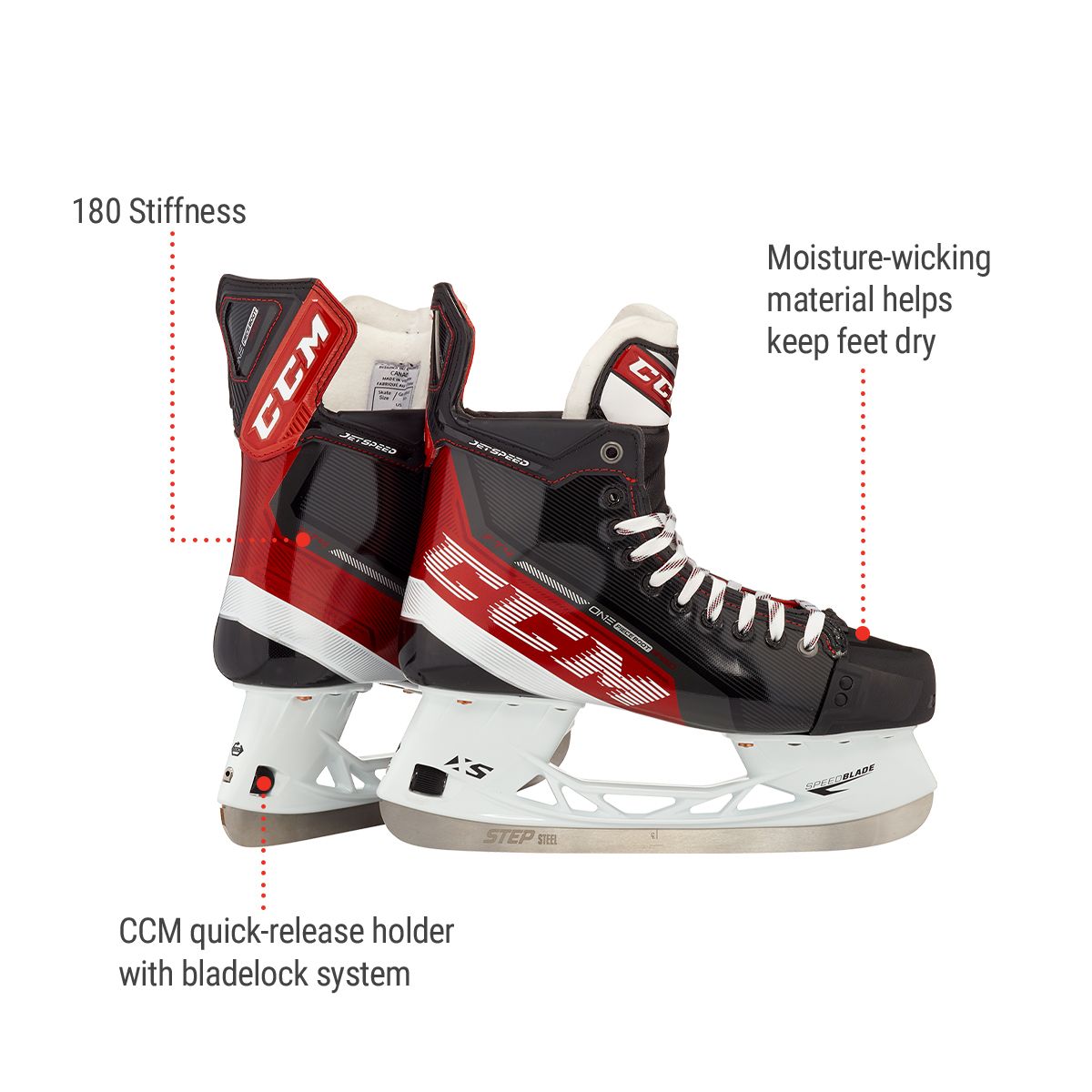 CCM Jetspeed FT4 Senior Hockey Skates