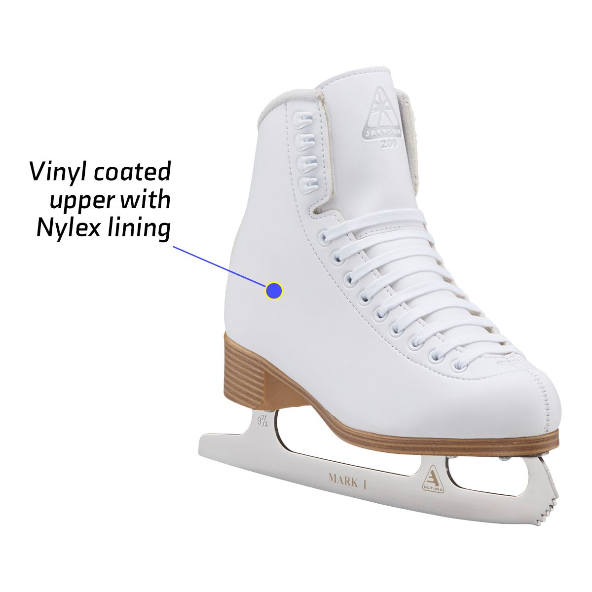 Jackson Girls' Classic 200 Figure Skates