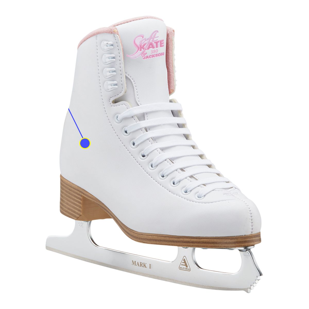 Jackson Girls' 381 Soft Figure Skates