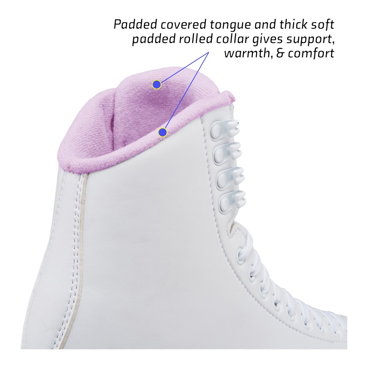 Jackson Girls' 381 Soft Figure Skates