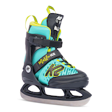 K2 Kids' Marlee Adjustable Speed-Lace Water-Repellent Ice Skates with Hockey Blades Front_Three_Fourths_Angled_Right