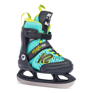 K2 Kids' Marlee Adjustable Speed-Lace Water-Repellent Ice Skates with Hockey Blades