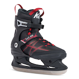 K2 Men's F.I.T. Lined Water-Repellent Ice Skates with Hockey Blades Front_Three_Fourths_Angled_Right