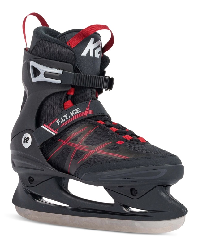 K2 Men's F.I.T. Lined Water-Repellent Ice Skates with Hockey Blades