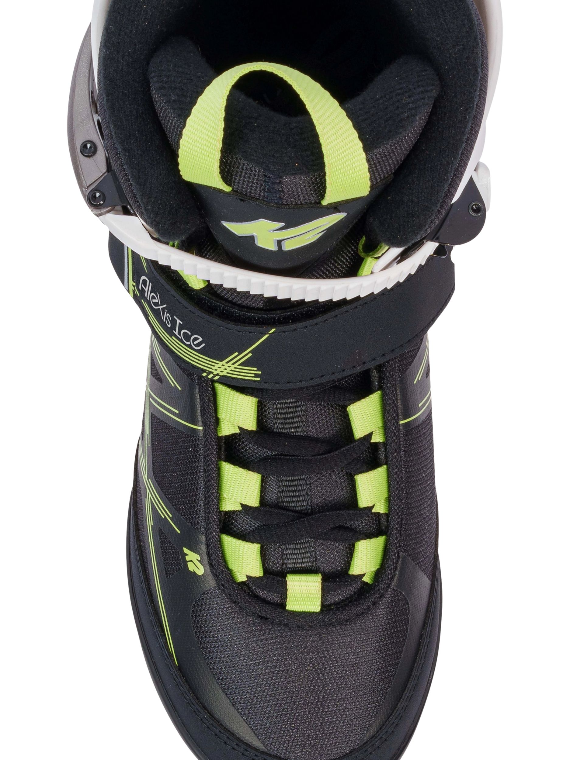 K2 Women's Alexis Lined Water-Repellent Ice Skates with Hockey Blades