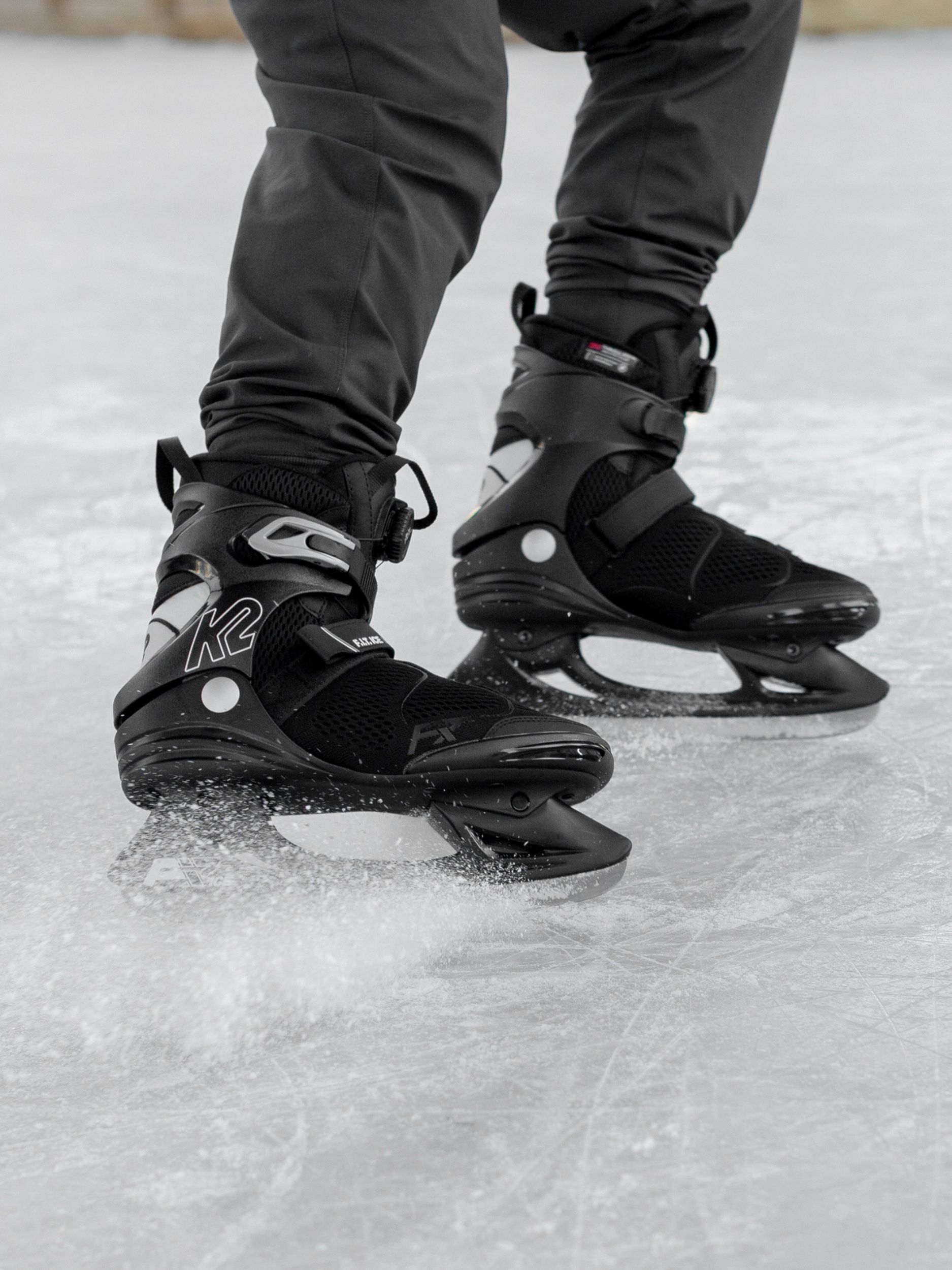 K2 Men's F.I.T Boa Water-Repellent Ice Skates with Hockey Blades