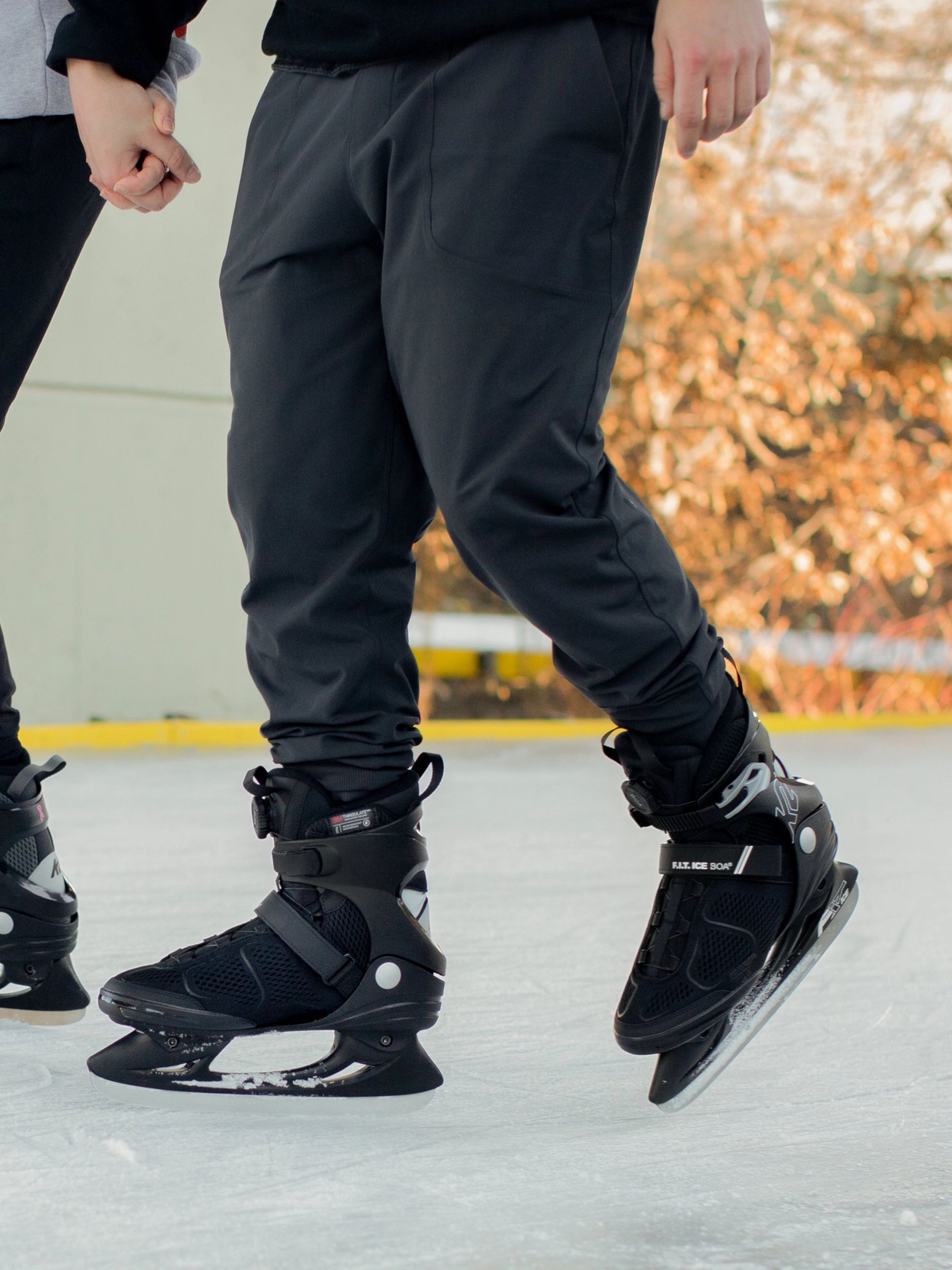 K2 Men's F.I.T Boa Water-Repellent Ice Skates with Hockey Blades