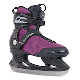 K2 Women's Alexis Lined Water-Repellent Ice Skates with Hockey Blades Front_Three_Fourths_Angled_Right
