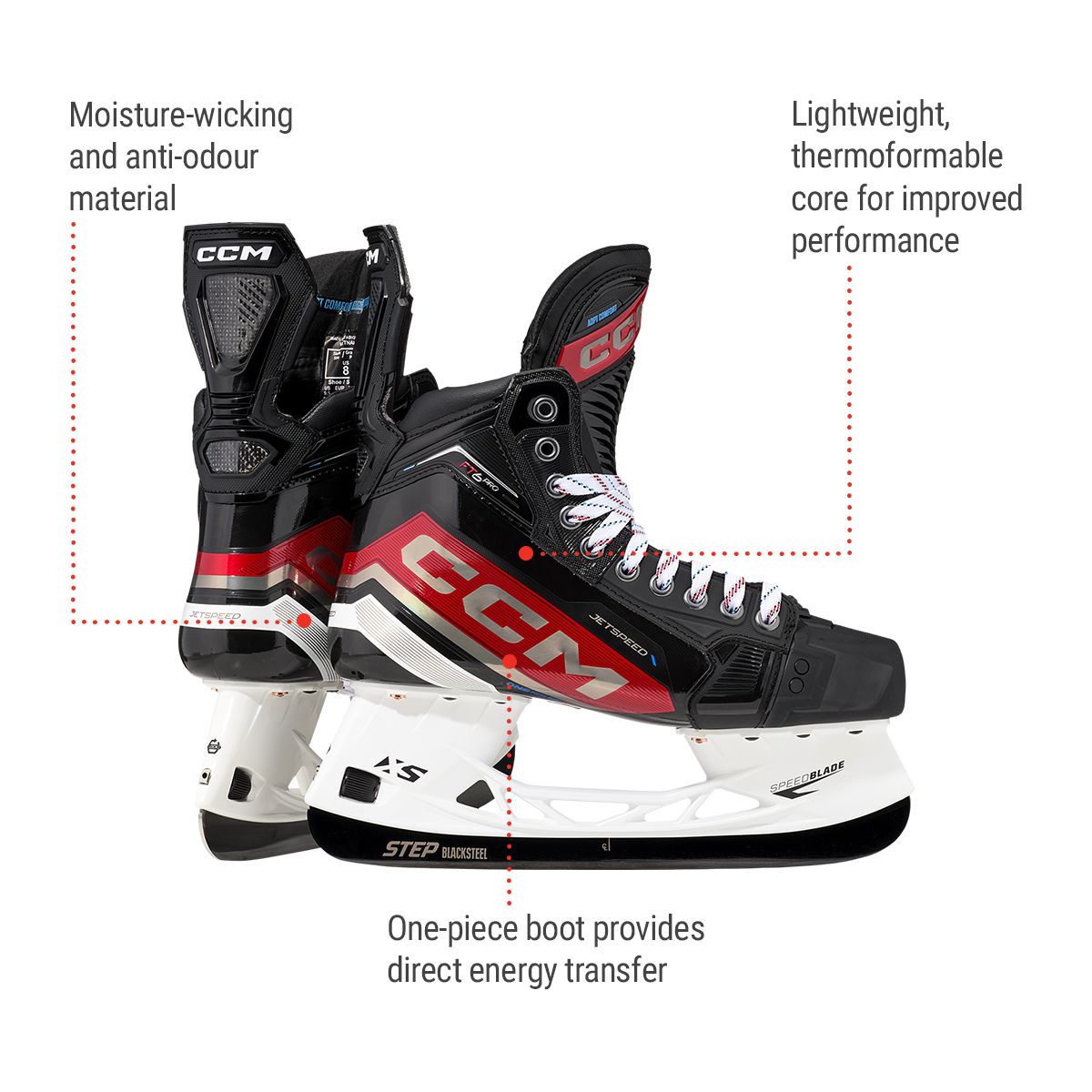 CCM Eflex 6 Senior Goalie Skates