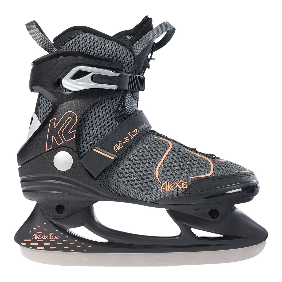 K2 Women's Alexis Ice Pro Speed-lace Water-repellent Ice Skates With Hockey Blades