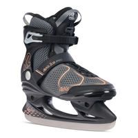 K2 Women's Alexis Ice Pro Speed-Lace Water-Repellent Ice Skates with Hockey Blades Front_Three_Fourths_Angled_Right