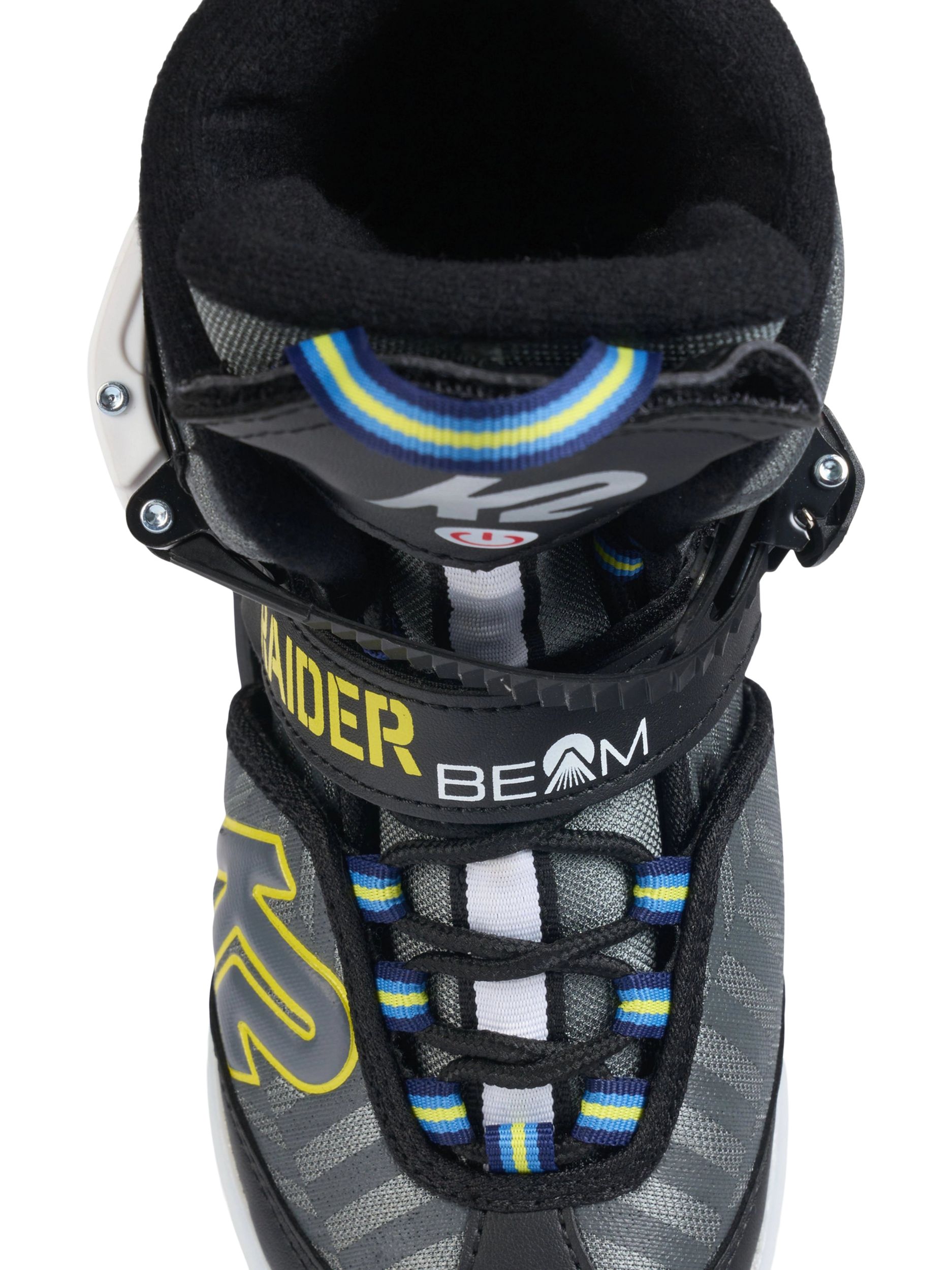 K2 Kid's Raider Beam Adjustable Light-up Ice Skates With Hockey Blades