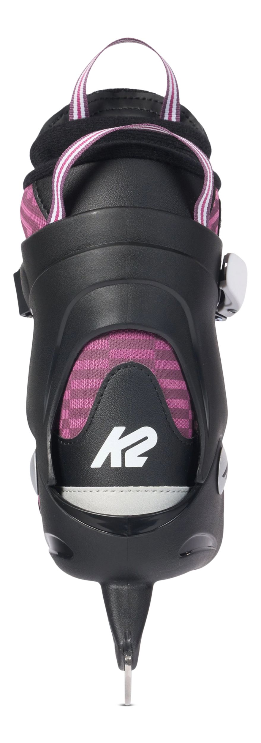 K2 Kid's Marlee Beam Adjustable Light-up Ice Skates With Hockey Blades