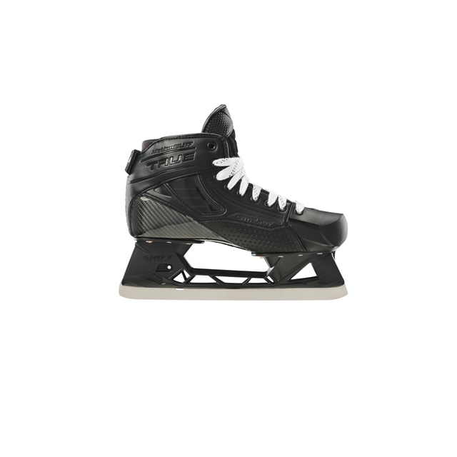 True Catalyst 7X4 Blackout Intermediate Goalie Skates