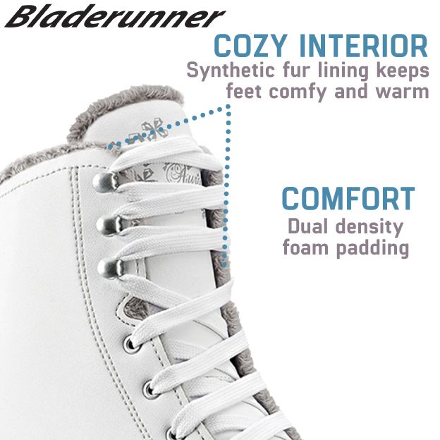 Bladerunner Aurora Figure Skates - White