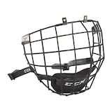 CCM 580 Black Face Mask Front_Angled_Right