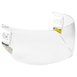 Bauer Pro-Clip Wave Clear Visor Front_Three_Fourths_Angled_Right