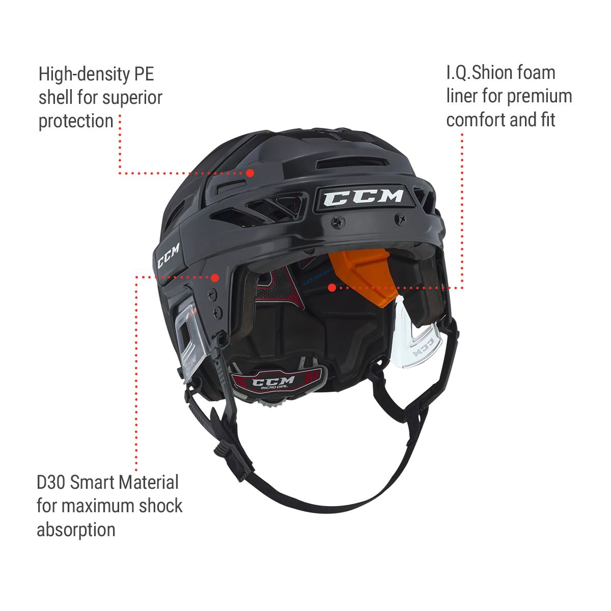 CCM FL90 Senior Hockey Helmet