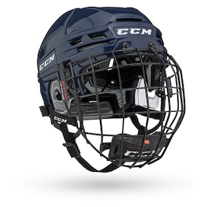 CCM Senior Tacks 910 Combo Hockey Helmet With Cage