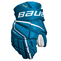 Bauer Vapor Hyperlite Intermediate Hockey Gloves Back_Flat