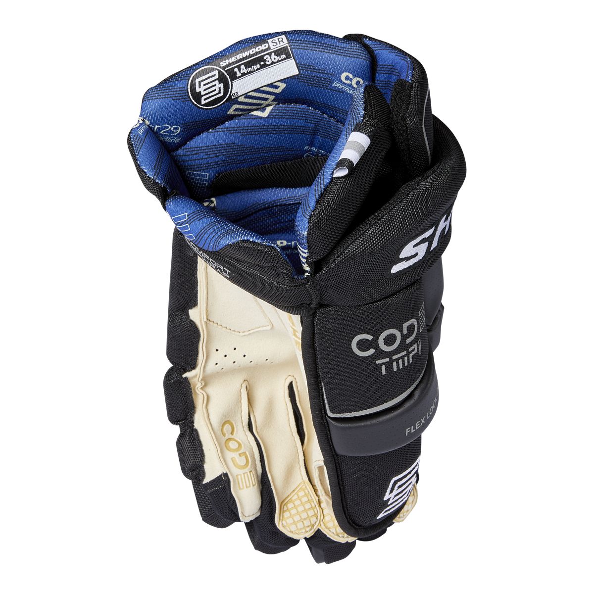 Sherwood Code TMP 1 Junior Hockey Gloves