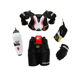 Bauer Vapor Xtend Youth Hockey Protective Kit Front_Flat