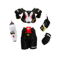 Bauer Vapor Xtend Youth Hockey Protective Kit Front_Flat