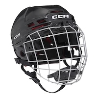 CCM Tacks 70 Combo Youth Hockey Helmet Front_Angled_Right