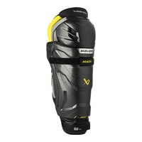 Bauer Supreme Mach Intermediate Shin Guard Front_Angled_Right