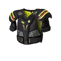 Sherwood Legend 4 Junior Shoulder Pads Front_Three_Fourths_Angled_Left