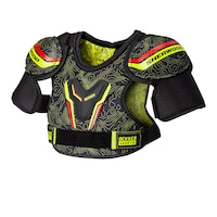 Sherwood Legend Youth Shoulder Pads Front_Three_Fourths_Angled_Left