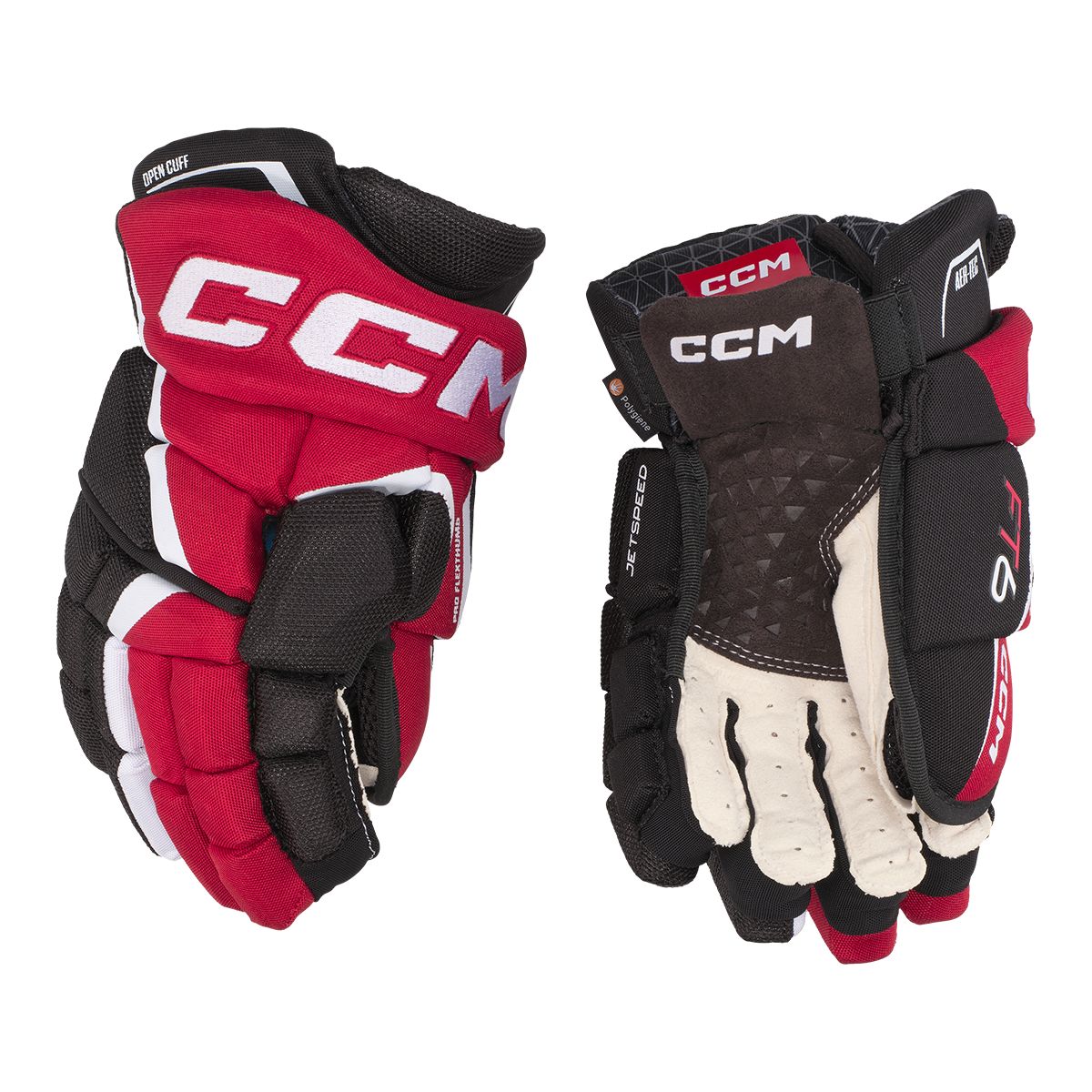CCM JetSpeed FT6 Junior Hockey Gloves