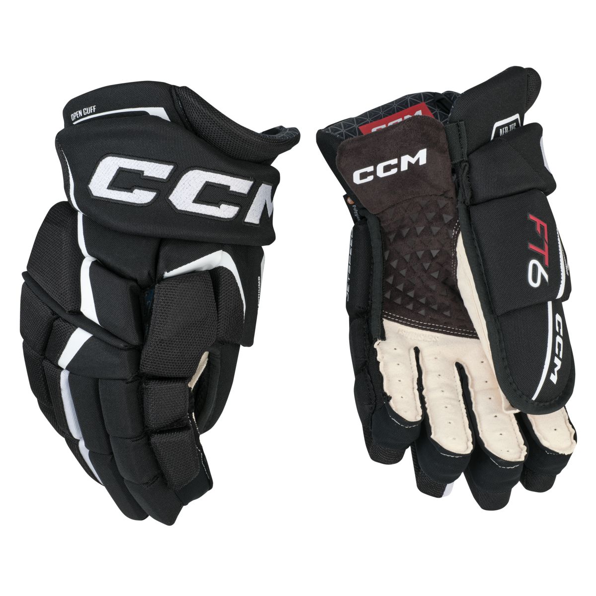 CCM JetSpeed FT6 Junior Hockey Gloves