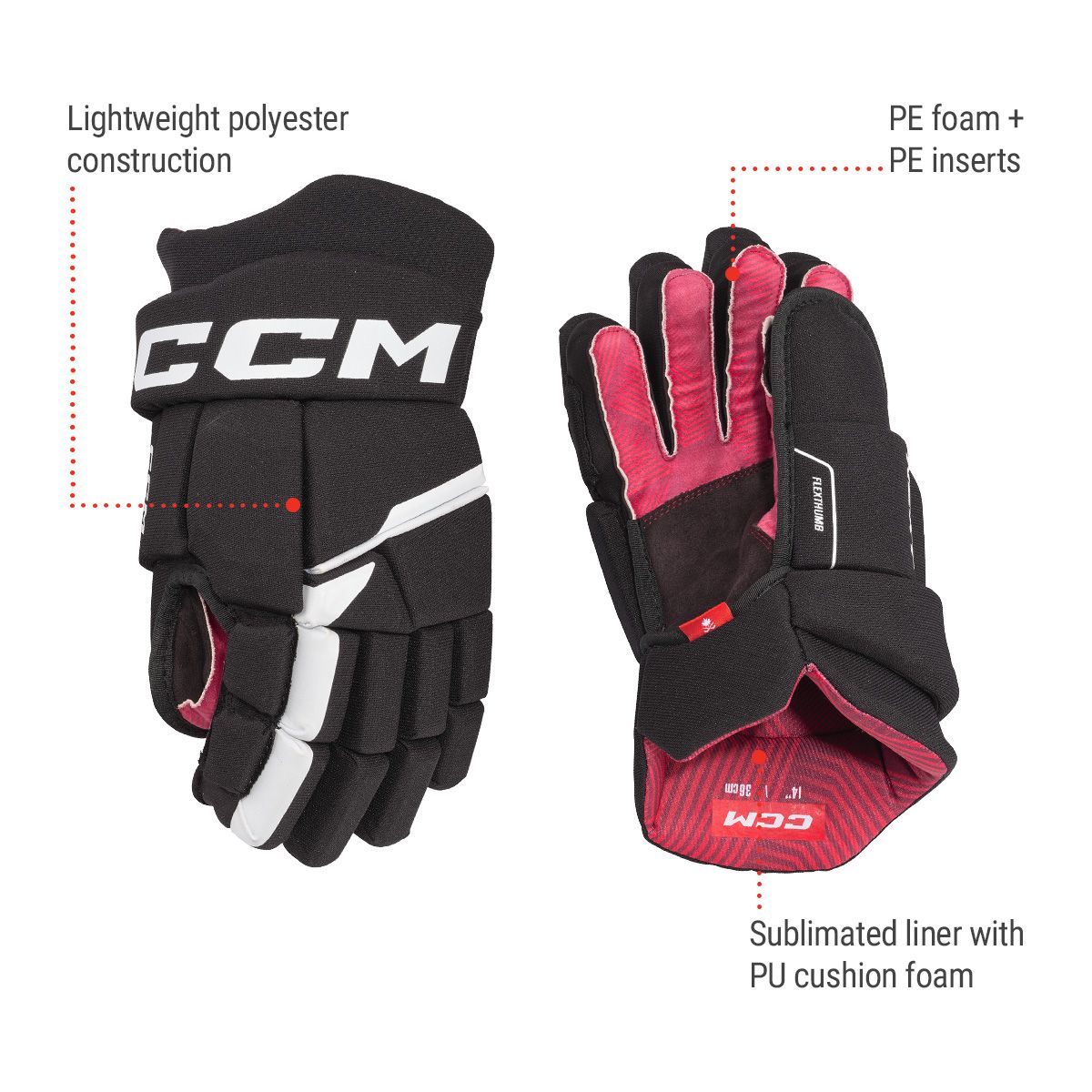 CCM Next Junior Hockey Gloves